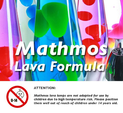 Mathmos Astro Lavalampe Das Original - Violett/Orange - 9