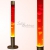 Dekorative 76 cm hohe Lavalampe Stehleuchte in orange rot Magmalampe - 1