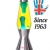 Mathmos Astro Lavalampe Das Original - Gelb/Blau - 1