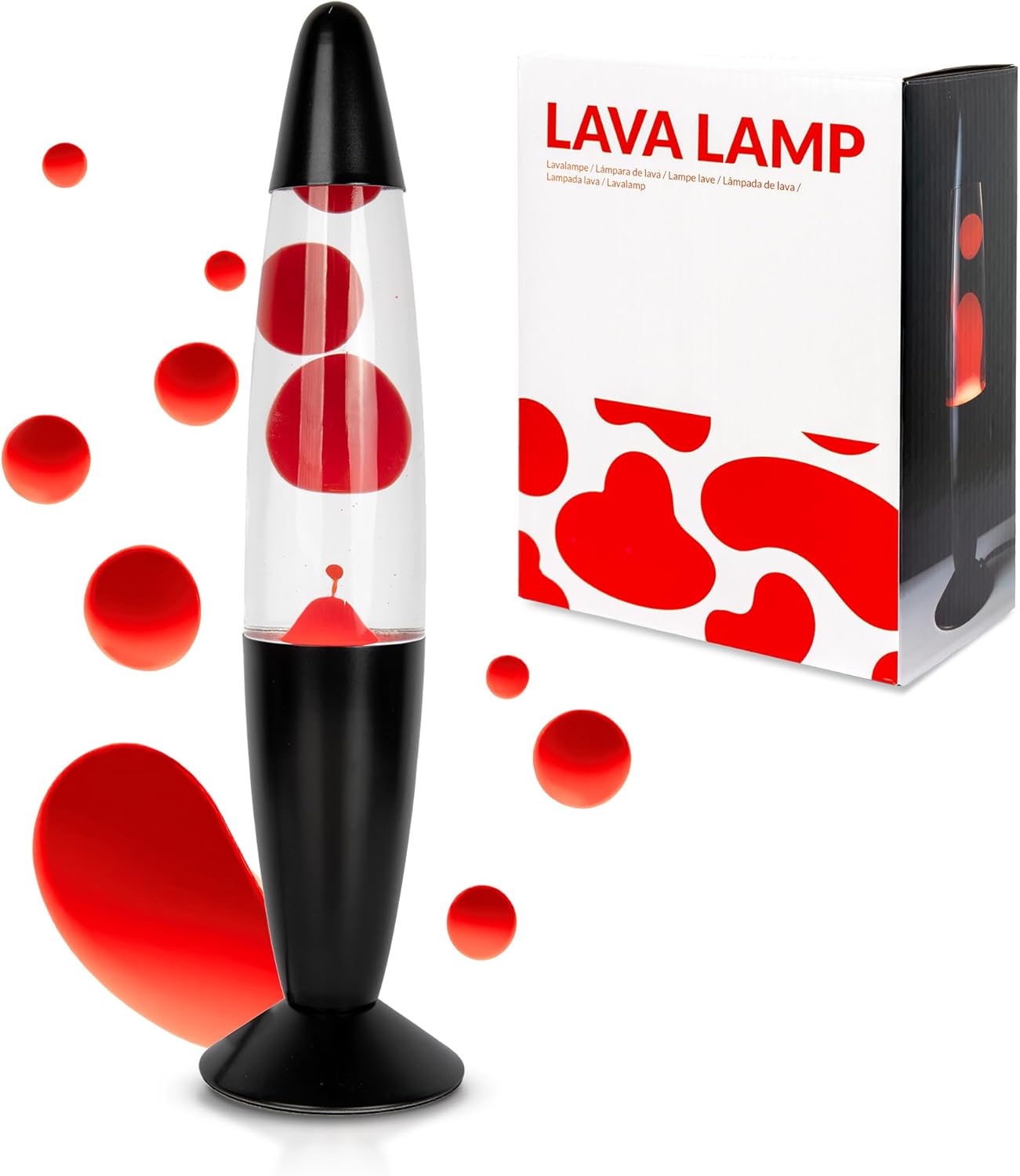 rote Lavalampe