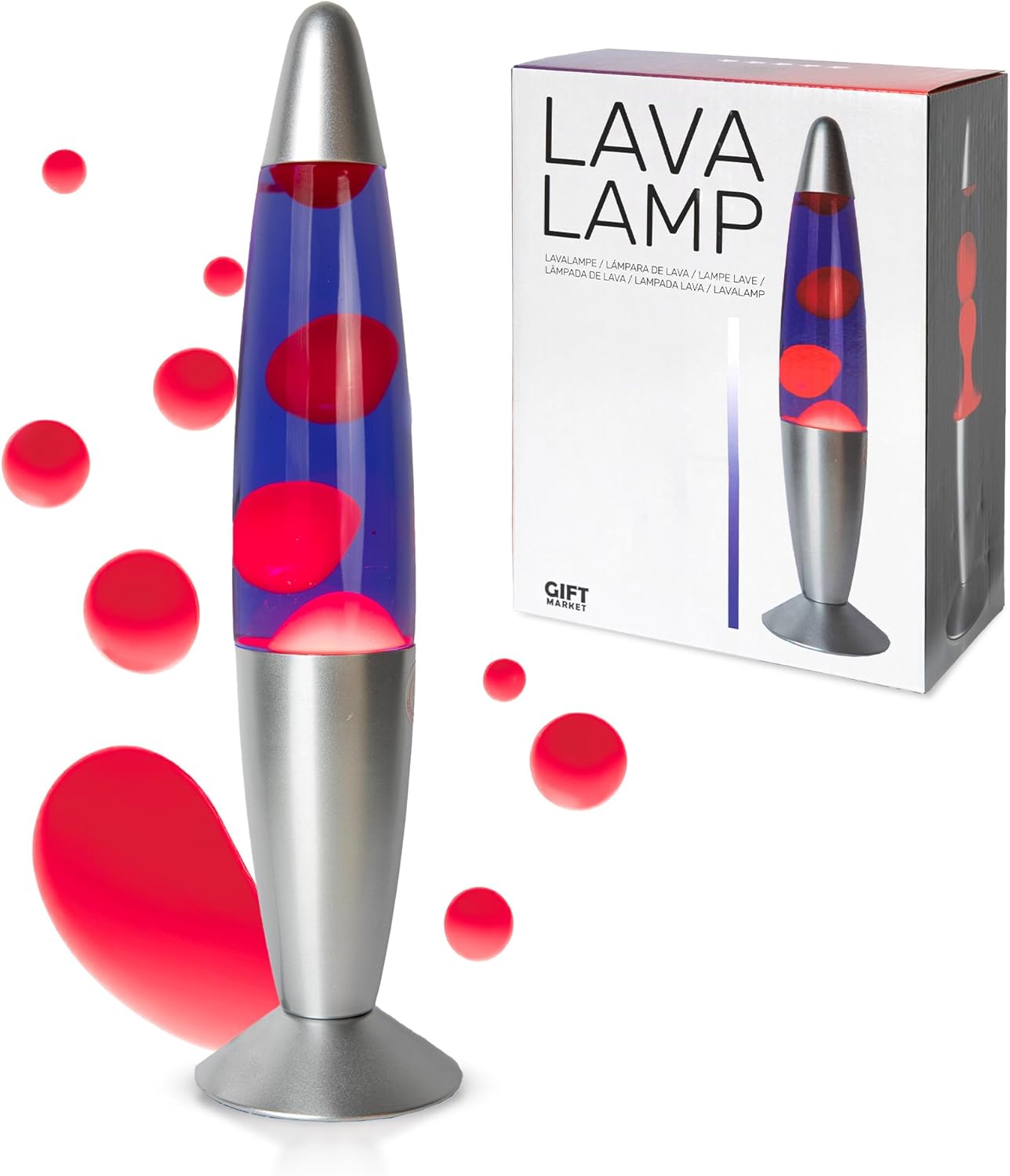 rote Lavalampe
